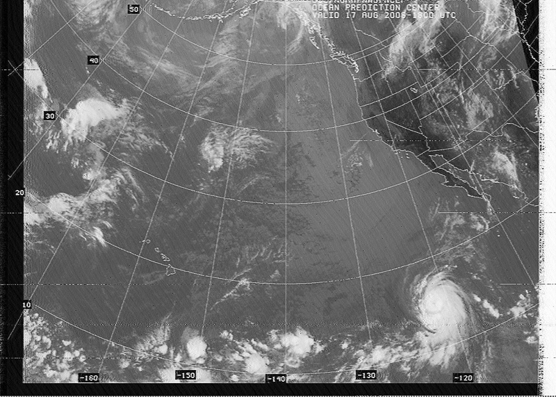 NMC Satellite Image of Hurricane Hector 2006