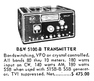 B and W 5100