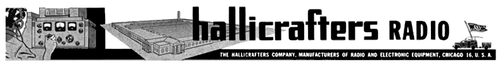 1945 Hallicrafters ad