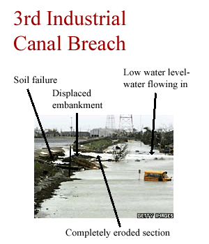 3rd Industrial Canal Breach - early photo